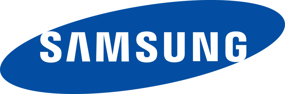 Samsung logo. Video placeholder image for video produced by Evoke Films.